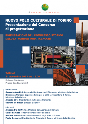 Presentazione Concorso di progettazione Nuovo Polo Culturale nella Manifattura Tabacchi