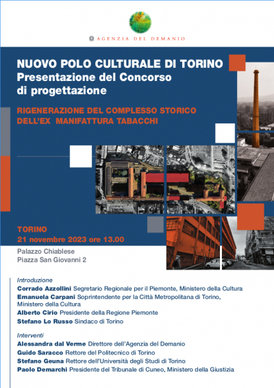 Presentazione Concorso di progettazione Nuovo Polo Culturale nella Manifattura Tabacchi